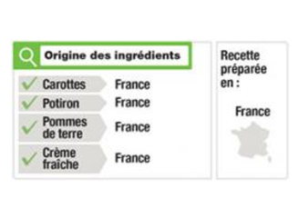 Origine des principaux ingrédients et lieu de fabrication, E.Leclerc s'engage avec ses MDD alimentaires à les indiquer pour tous ses produits