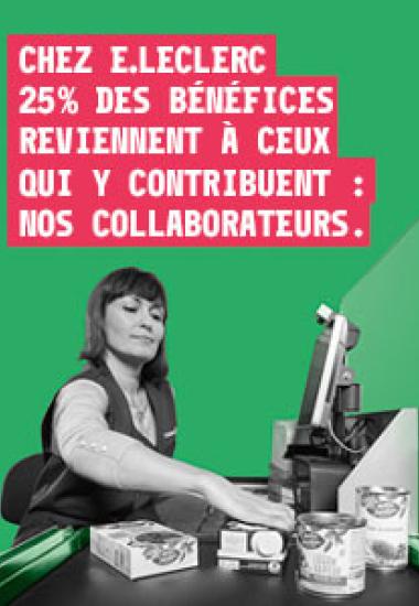Redistribution : chez nous, 25% des bénéfices reviennent à ceux qui y contribuent : nos collaborateurs